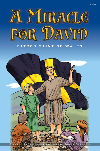A picture of 'A Miracle for David - Patron Saint of Wales' by Steffan Lloyd